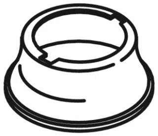 KOHLER K-1000193-VF Single Hole Escutcheon