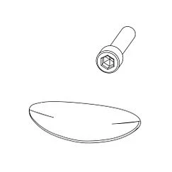 Moen 100109 Plug Button Kit