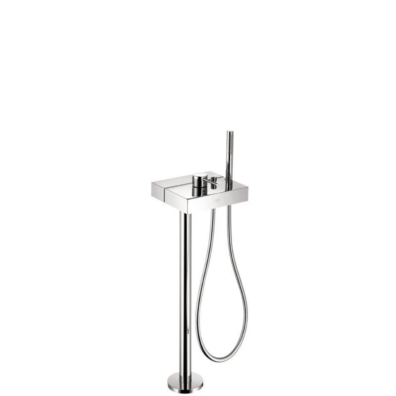 Axor 10406001 Starck X Freestanding Tub Filler Trim with 2.0 GPM Handshower