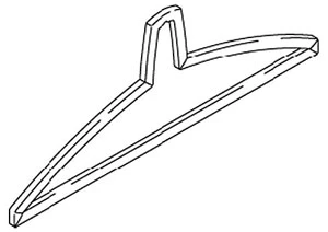 KOHLER K-1051595-BV Assembly-Valet Hanger