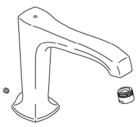 KOHLER K-1054813-BV Spout Assembly, Deck Diverter Bath
