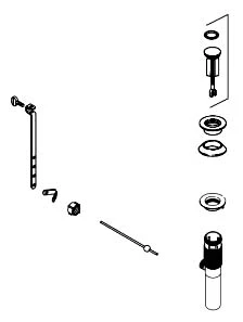 KOHLER K-1061375-CP Competitive Drain Assembly