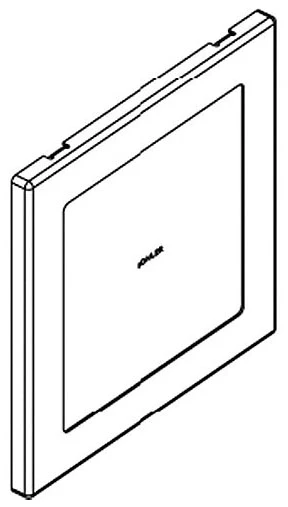 KOHLER K-1068303-BN Assembly, Speaker Cover