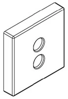 KOHLER K-1081394-CP Escutcheon