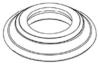 KOHLER K-1100828-CP Escutcheon