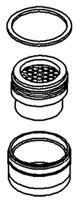 KOHLER K-1103469-CP Aerator Assy, 1.5 Gpm, Large