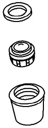 KOHLER K-1104111-BV Nozzle Assembly