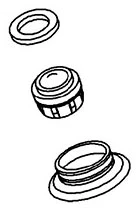 KOHLER K-1108527-AF Aerator Kit, 1.5Gpm