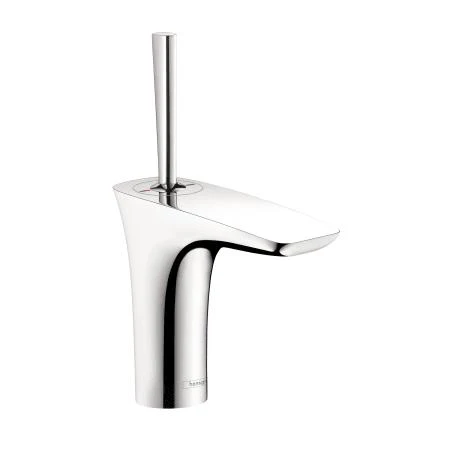 Hansgrohe 15070001 Pura Vida 1.2 GPM Single Hole Bathroom Faucet with Eco Right in Chrome