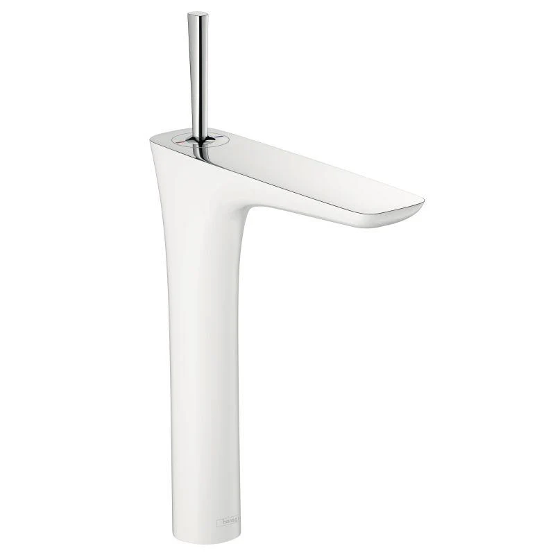 Hansgrohe 15072001 Pura Vida 1.2 GPM Single Hole Bathroom Faucet with Eco Right Quick Clean in Chrome - Image 2