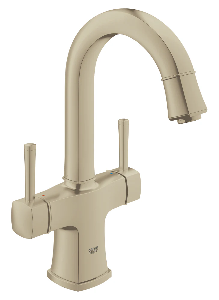 Grohe 21108 Grandera Single-Hole Two-Handle Bathroom Faucet L-Size - Image 2