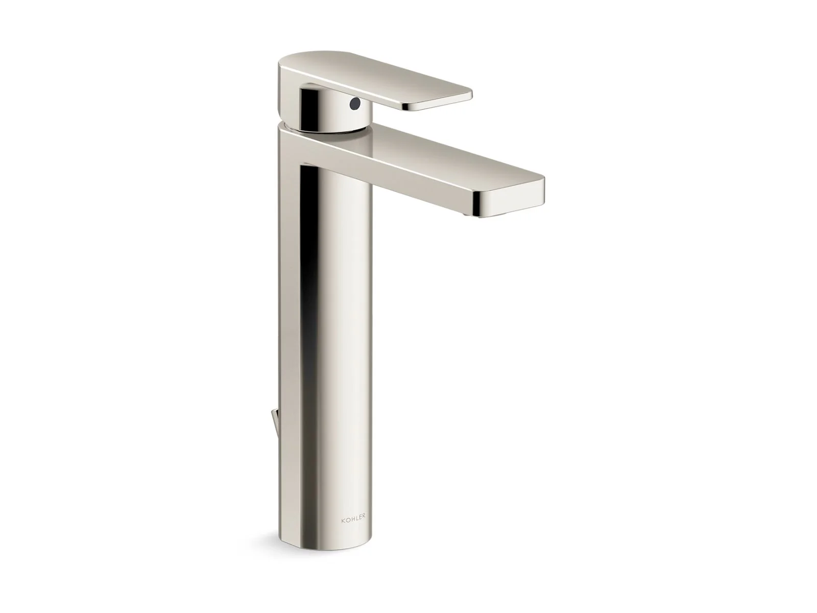 KOHLER K-23475-4N Parallel Tall single-handle bathroom sink faucet, 0.5 gpm - Image 7