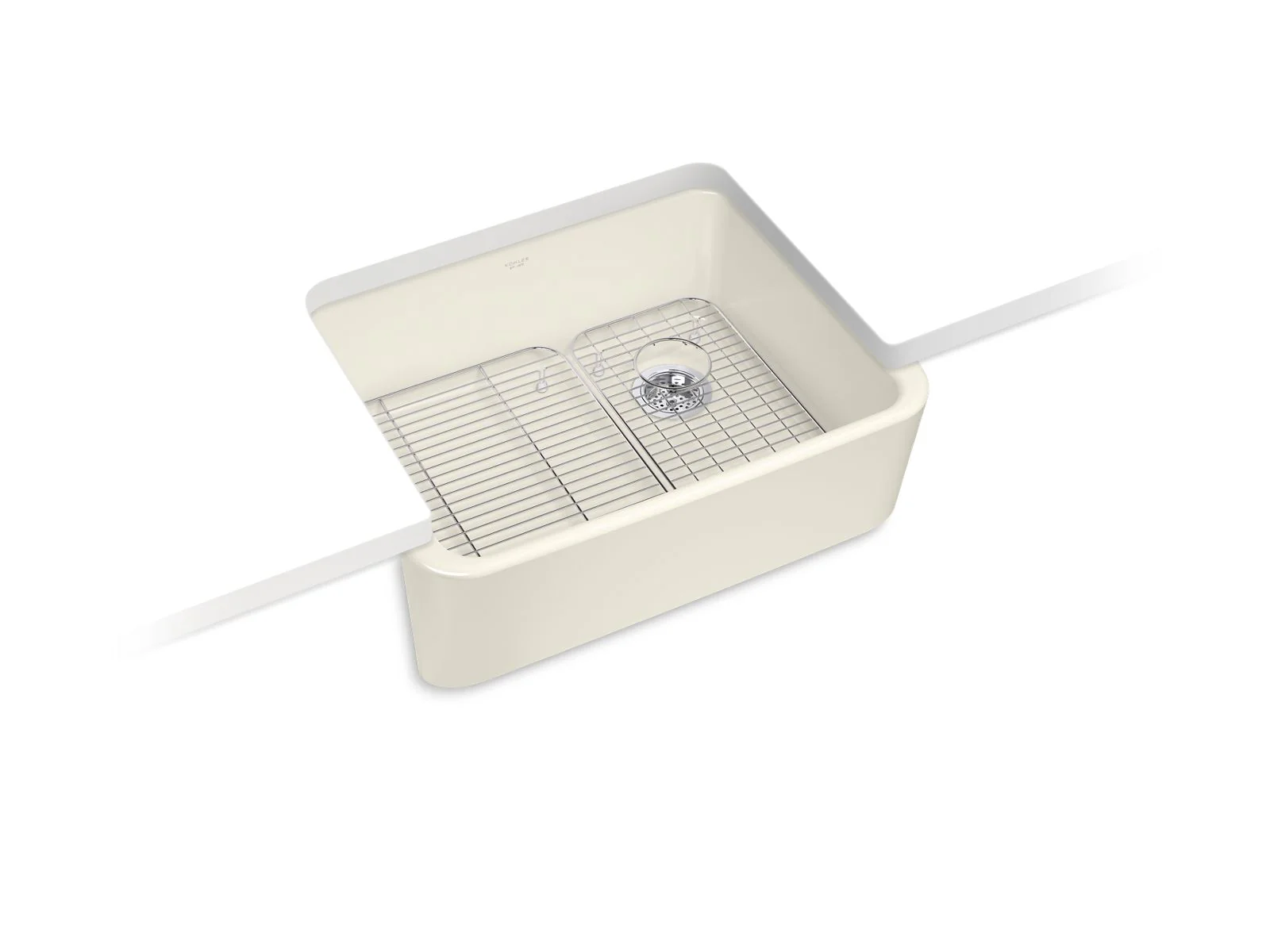KOHLER K-25766 Ironridge 28" undermount single-bowl farmhouse kitchen sink - Image 2