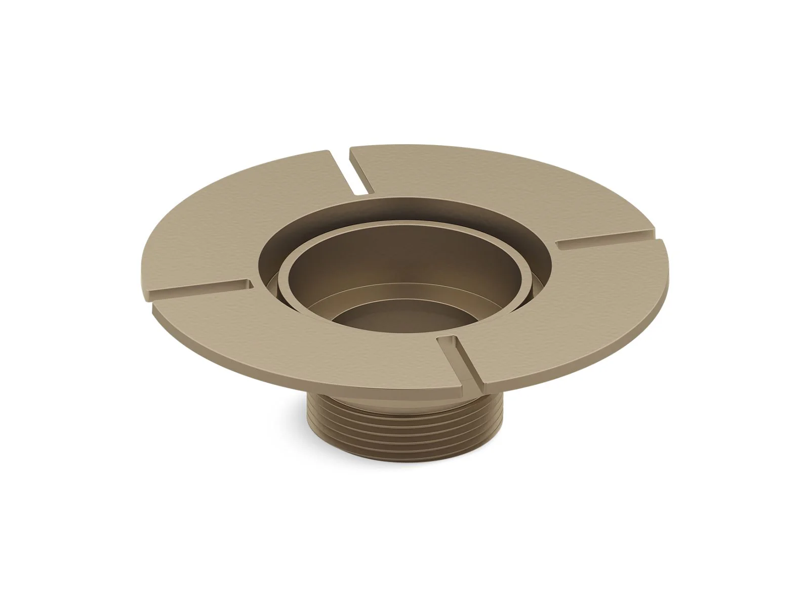 KOHLER K-25864 SnapFlo Floor flange kit, brass