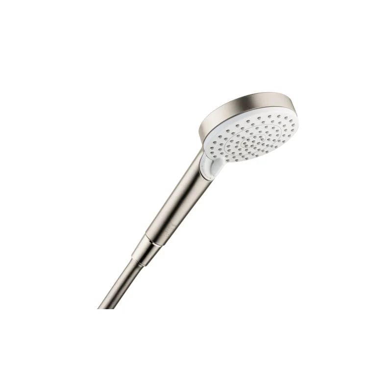 Hansgrohe 26332401 Crometta 1.8 GPM Single Function Hand Shower with Quick Clean and Eco Right Technologies in Chrome/White - Image 2