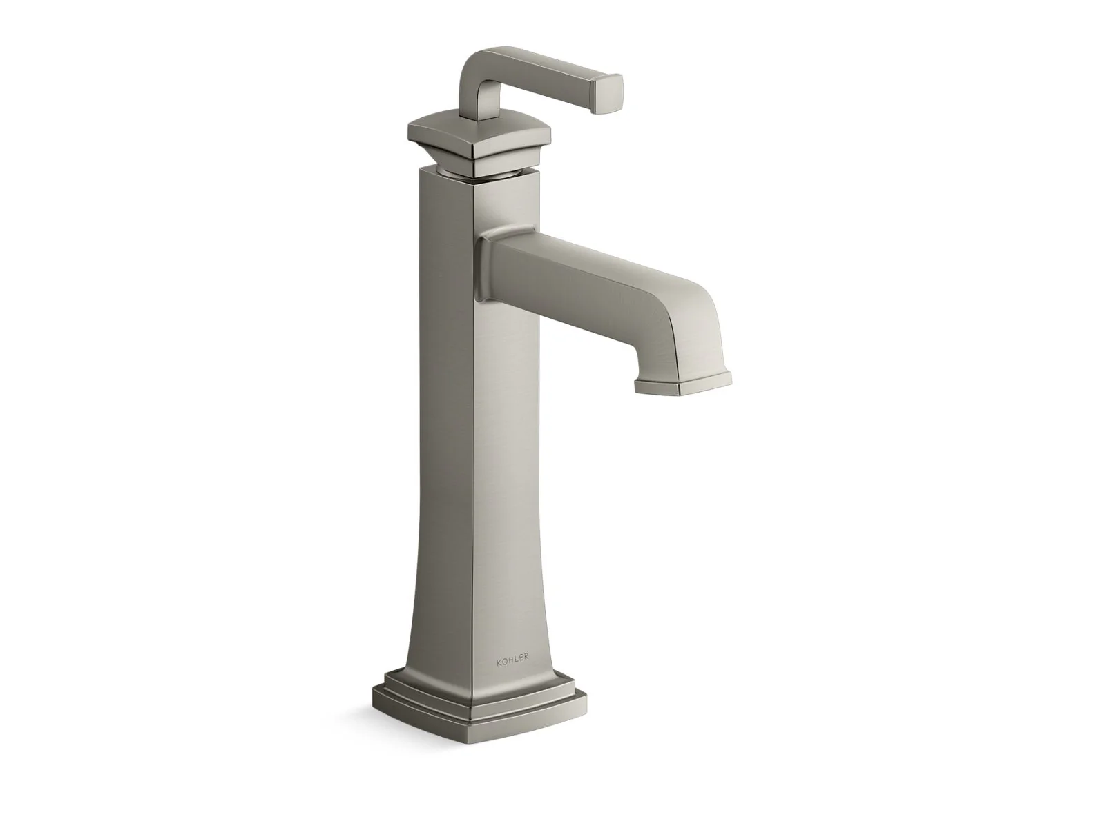 KOHLER K-26430-4 Riff Tall single-handle bathroom sink faucet, 1.2 gpm - Image 3