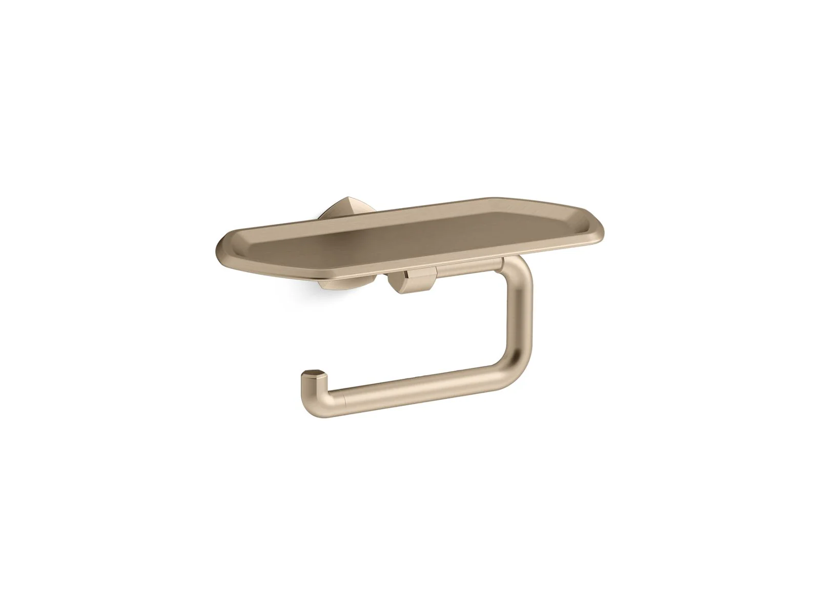 KOHLER K-27128 Occasion Toilet paper holder with tray - Image 6