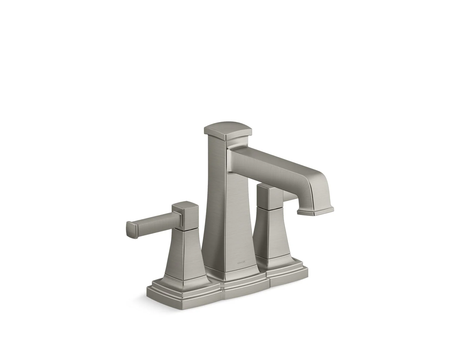 KOHLER K-27398-4N Riff Centerset bathroom sink faucet, 0.5 gpm - Image 3