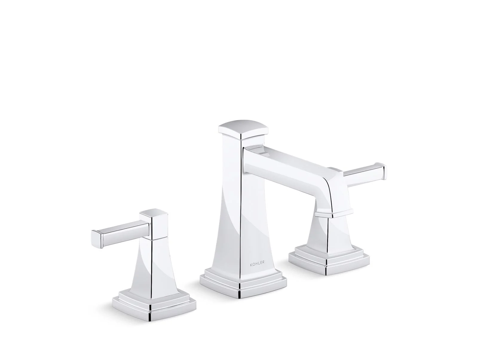 KOHLER K-27399-4K Riff Widespread bathroom sink faucet, 1.0 gpm - Image 4