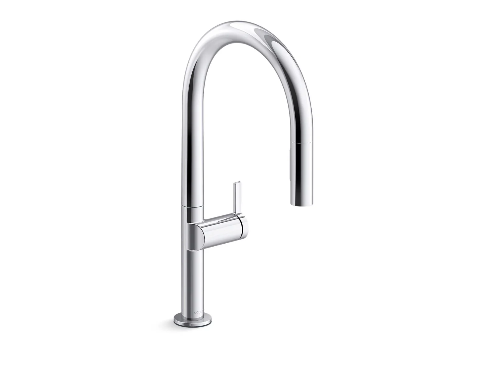 KOHLER K-28268 Components Pull-down kitchen sink faucet with two-function sprayhead - Image 6