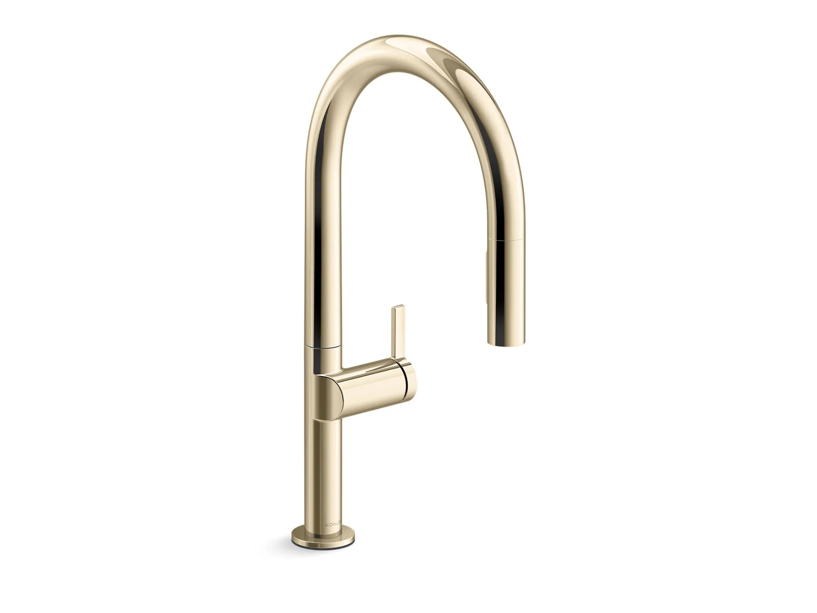 KOHLER K-28270-RT2 Components Touchless pull-down kitchen sink faucet with two-function sprayhead