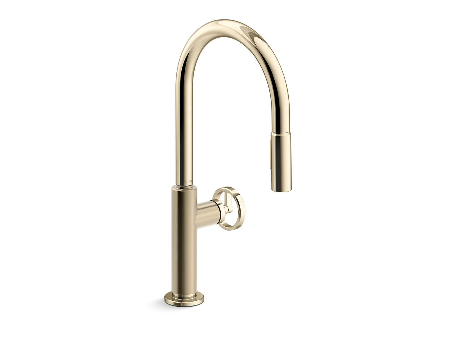 KOHLER K-28670-9RT2 Billet Touchless pull-down kitchen sink faucet with two-function sprayhead - Image 2