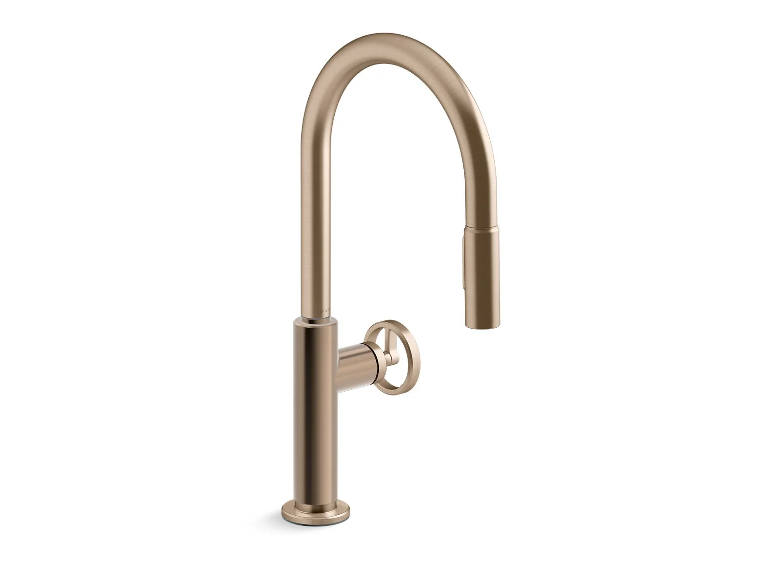 KOHLER K-28670-9RT2 Billet Touchless pull-down kitchen sink faucet with two-function sprayhead - Image 3