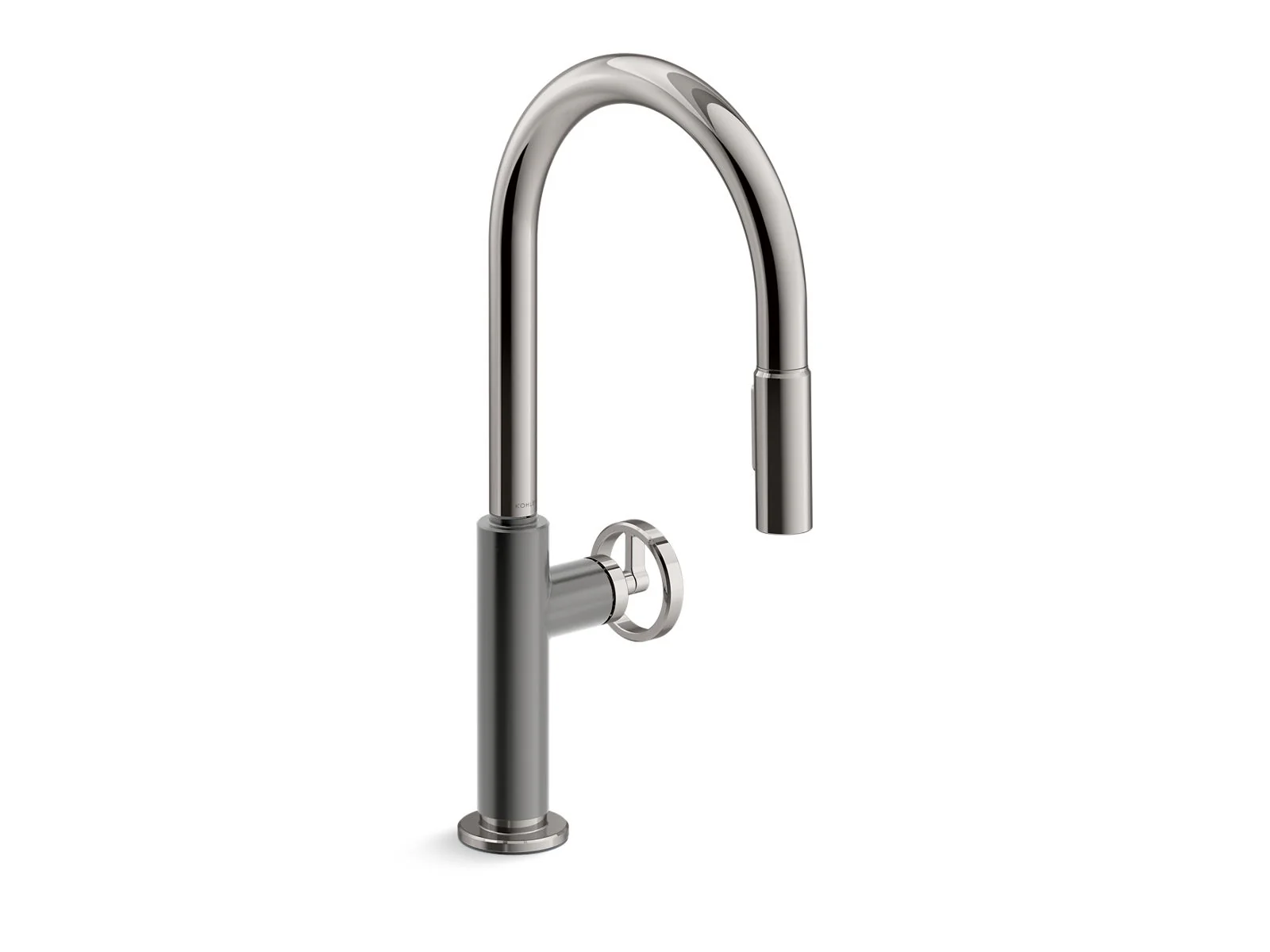 KOHLER K-28670-9RT2 Billet Touchless pull-down kitchen sink faucet with two-function sprayhead - Image 9