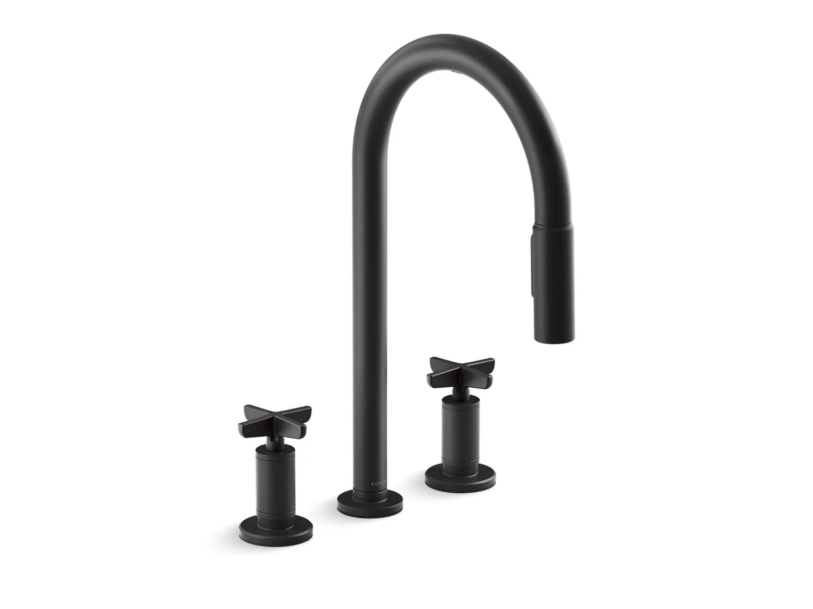 KOHLER K-28671-3 Billet Pull-down kitchen sink faucet with two-function sprayhead - Image 3