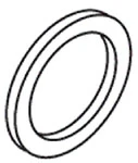 KOHLER K-29657 Washer, Ell Overflow