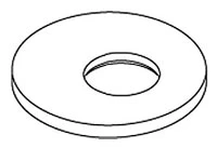 KOHLER K-3005451-CP Escutcheon