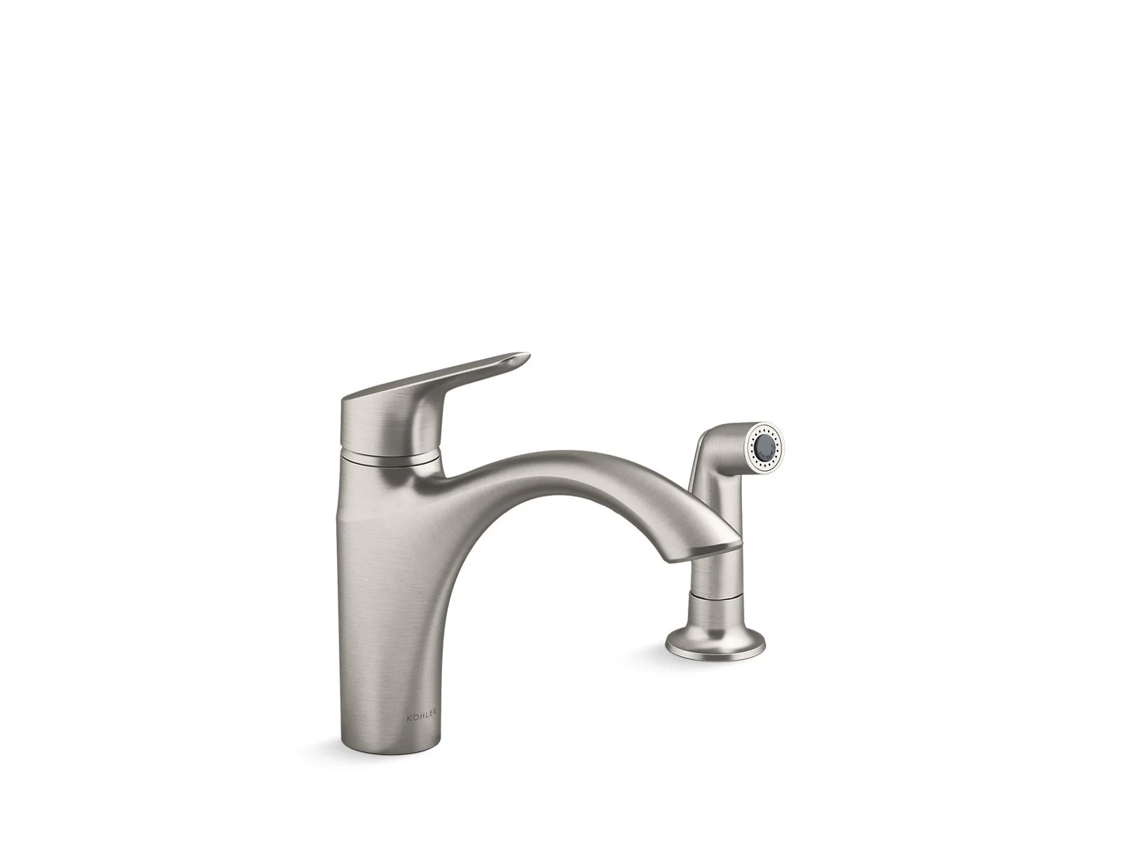 KOHLER K-30471 Rival Single-handle kitchen sink faucet with side sprayer - Image 3