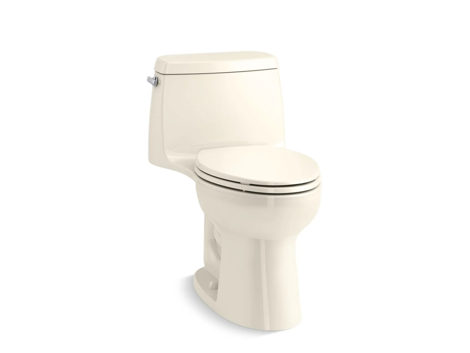 KOHLER K-30811 Santa Rosa One-piece compact elongated 1.6 gpf toilet with Revolution 360 swirl flushing technology - Image 3