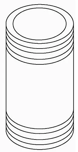 KOHLER K-32429 Nipple, 1/2-14Npt X 1 3/4