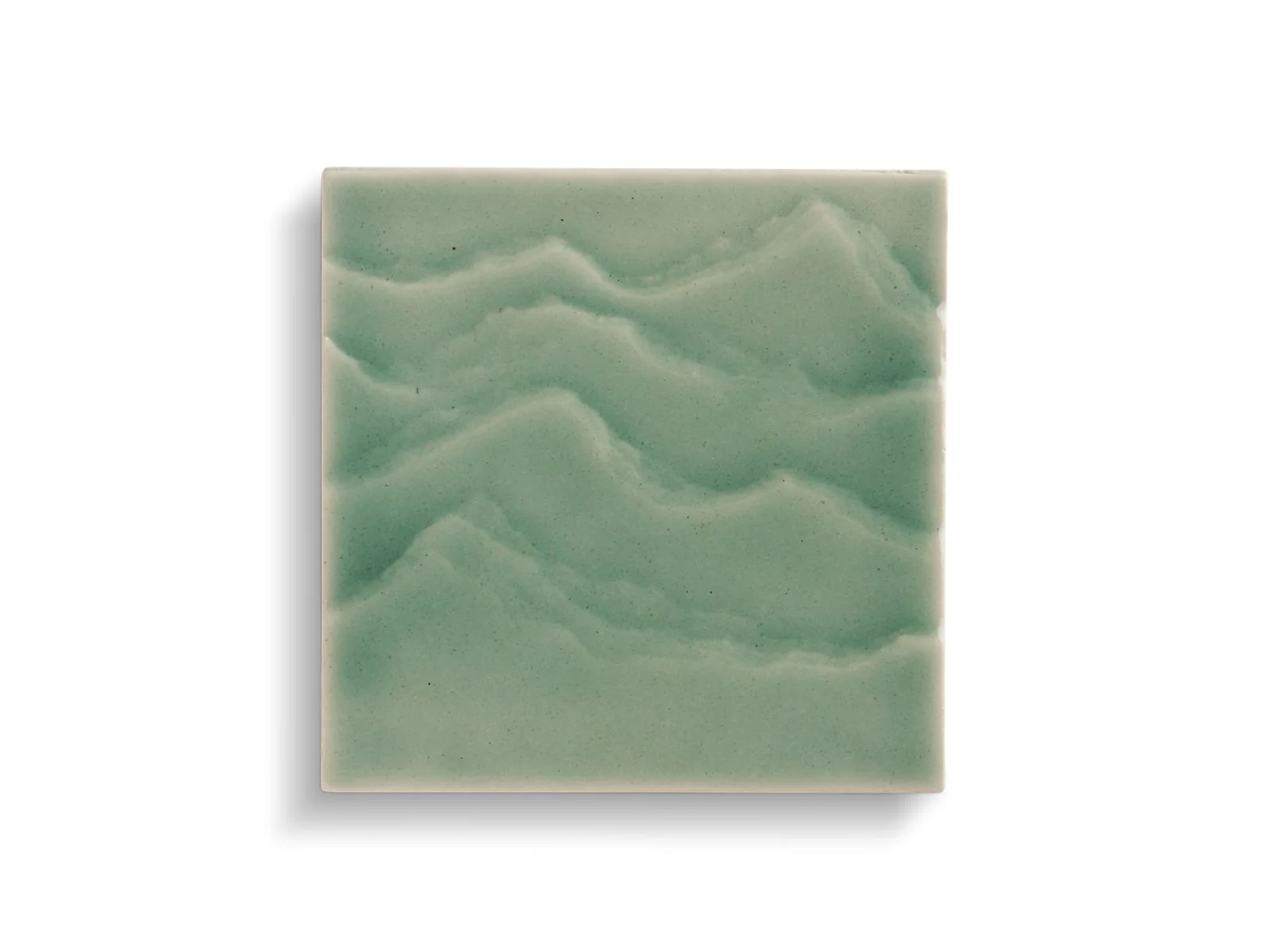 KOHLER K-32576 Landshapes 4" x 4" Feature Tile produced by the KOHLER WasteLAB