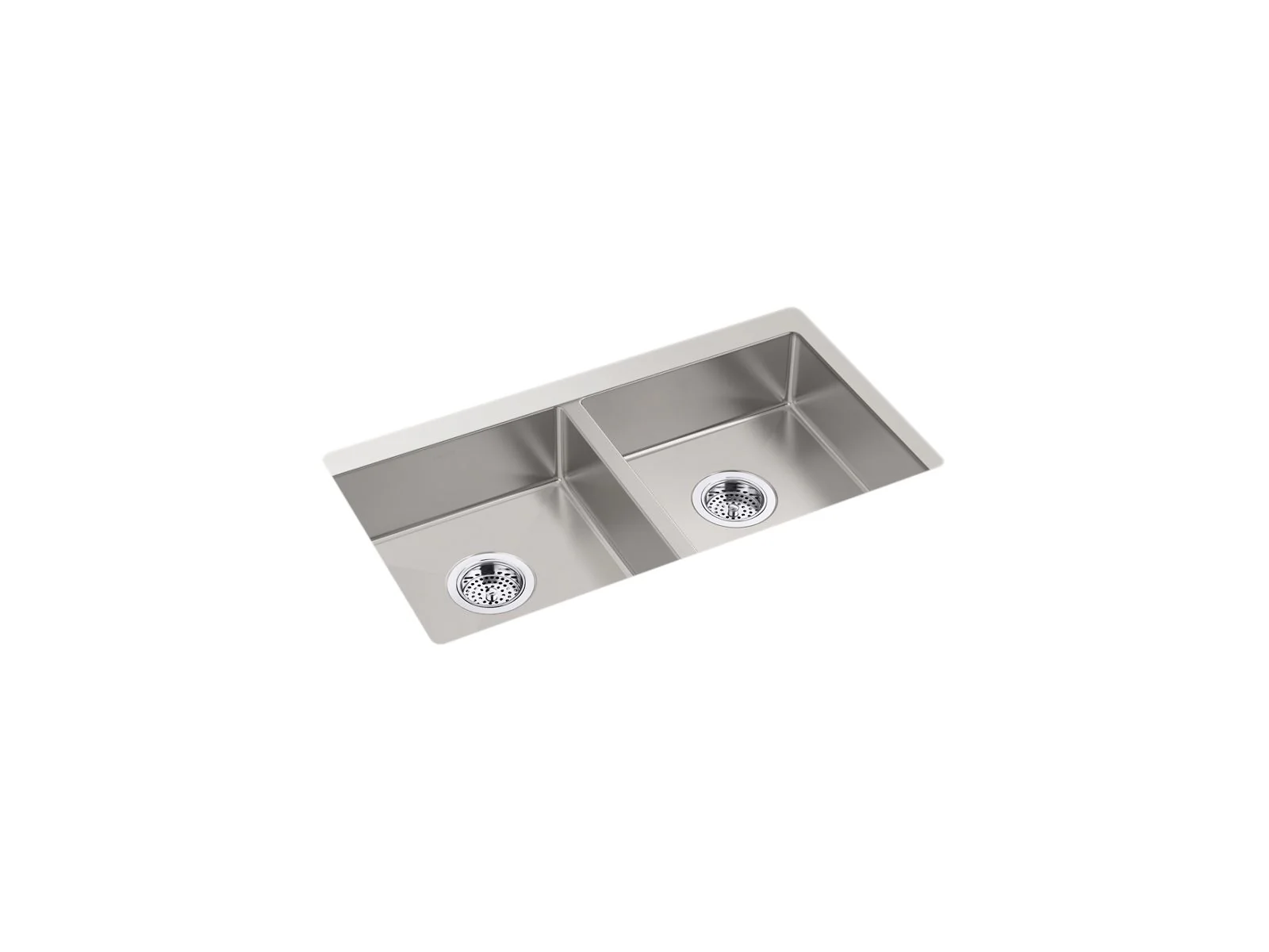 KOHLER K-33155 Strive 29-1/2" undermount double-bowl kitchen sink