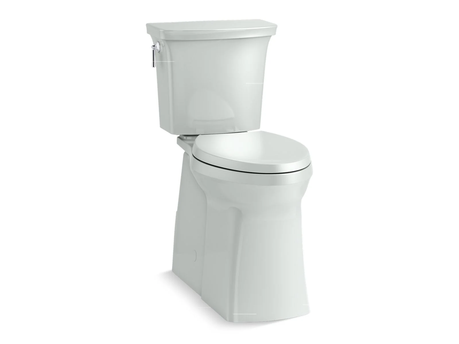 KOHLER K-33814 Corbelle Tall ContinuousClean two-piece elongated toilet with skirted trapway, 1.28 gpf - Image 3