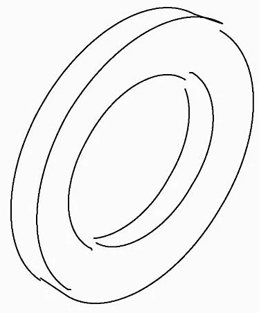 KOHLER K-36262 Washer, 21/64Id X 9/16Od