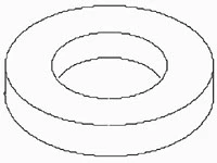 KOHLER K-40620 Washer, .635 Id X .875 Od