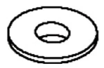 KOHLER K-41974 Washer, Delrin