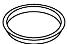 KOHLER K-42100 Gasket, Polyethylene
