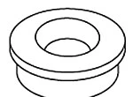 KOHLER K-52623-A Button Cap, Black