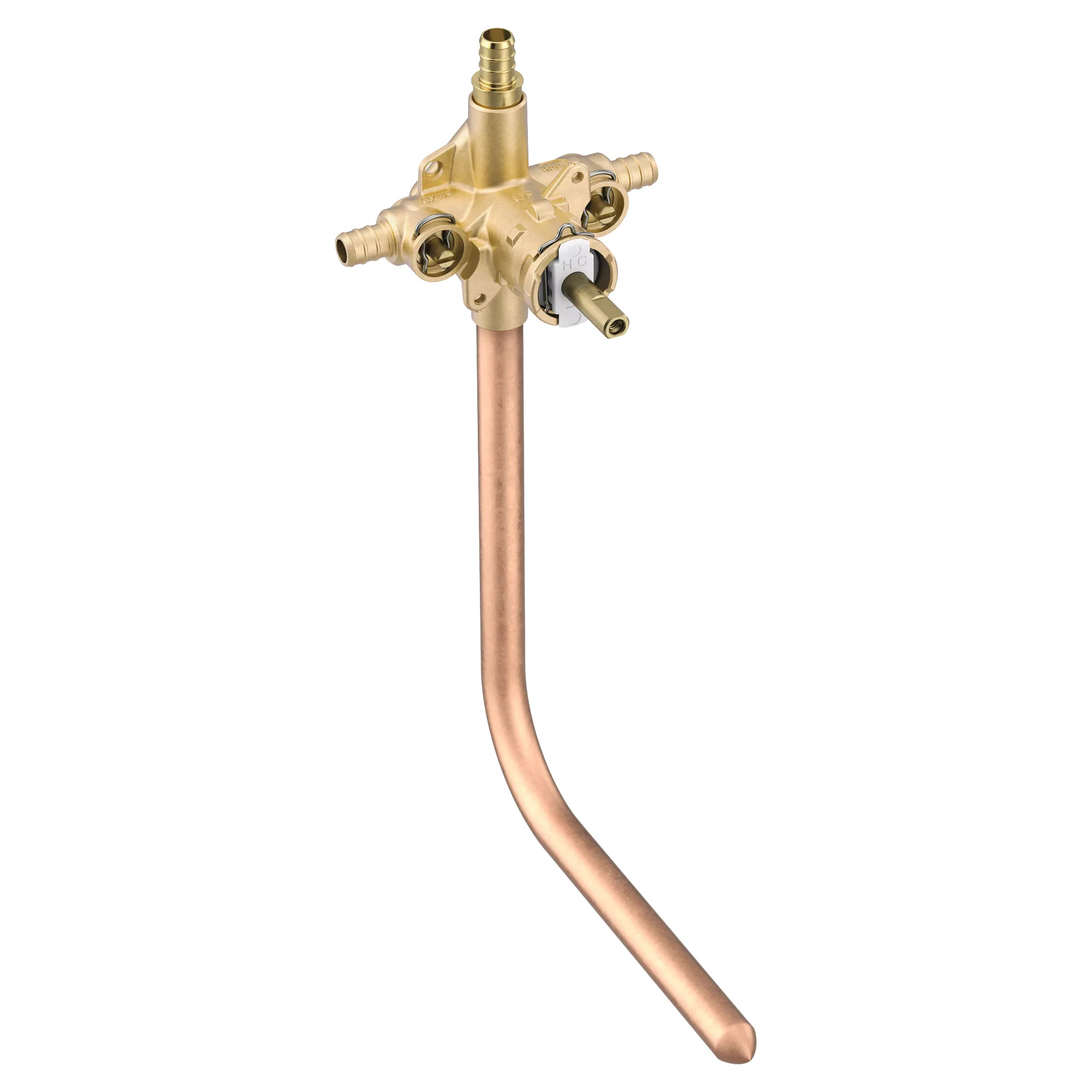 Moen Includes Bulk Pack Posi-Temp(R) 1/2" Crimp Ring Pex With Cc/Ips Tub Connection Pressure Balancing