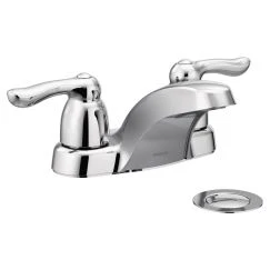 Moen 64925 Double Handle Centerset Bathroom Faucet with from the Chateau Collection