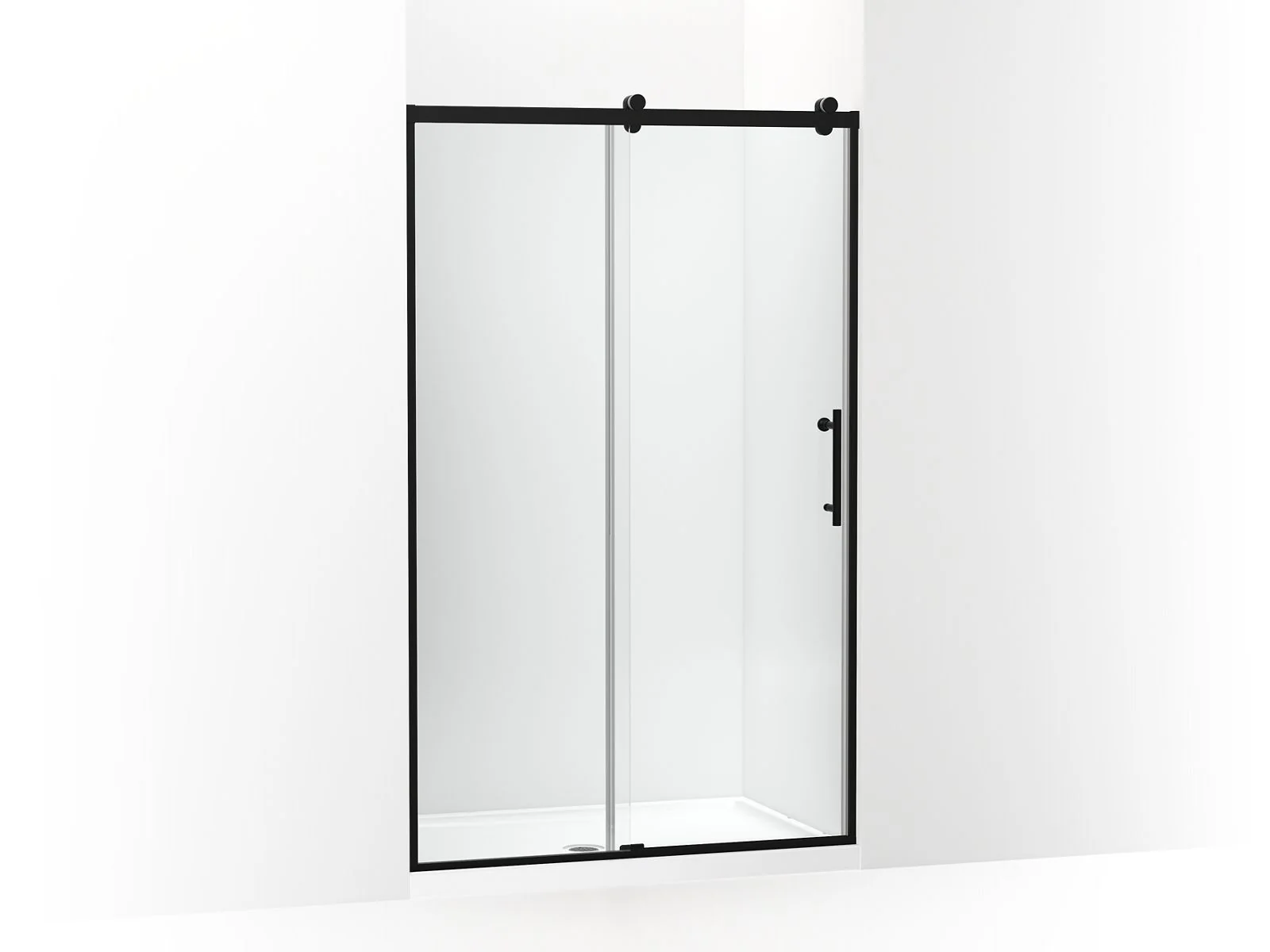 KOHLER K-702254-10L Rely 77" H sliding shower door with 3/8"-thick glass - Image 2