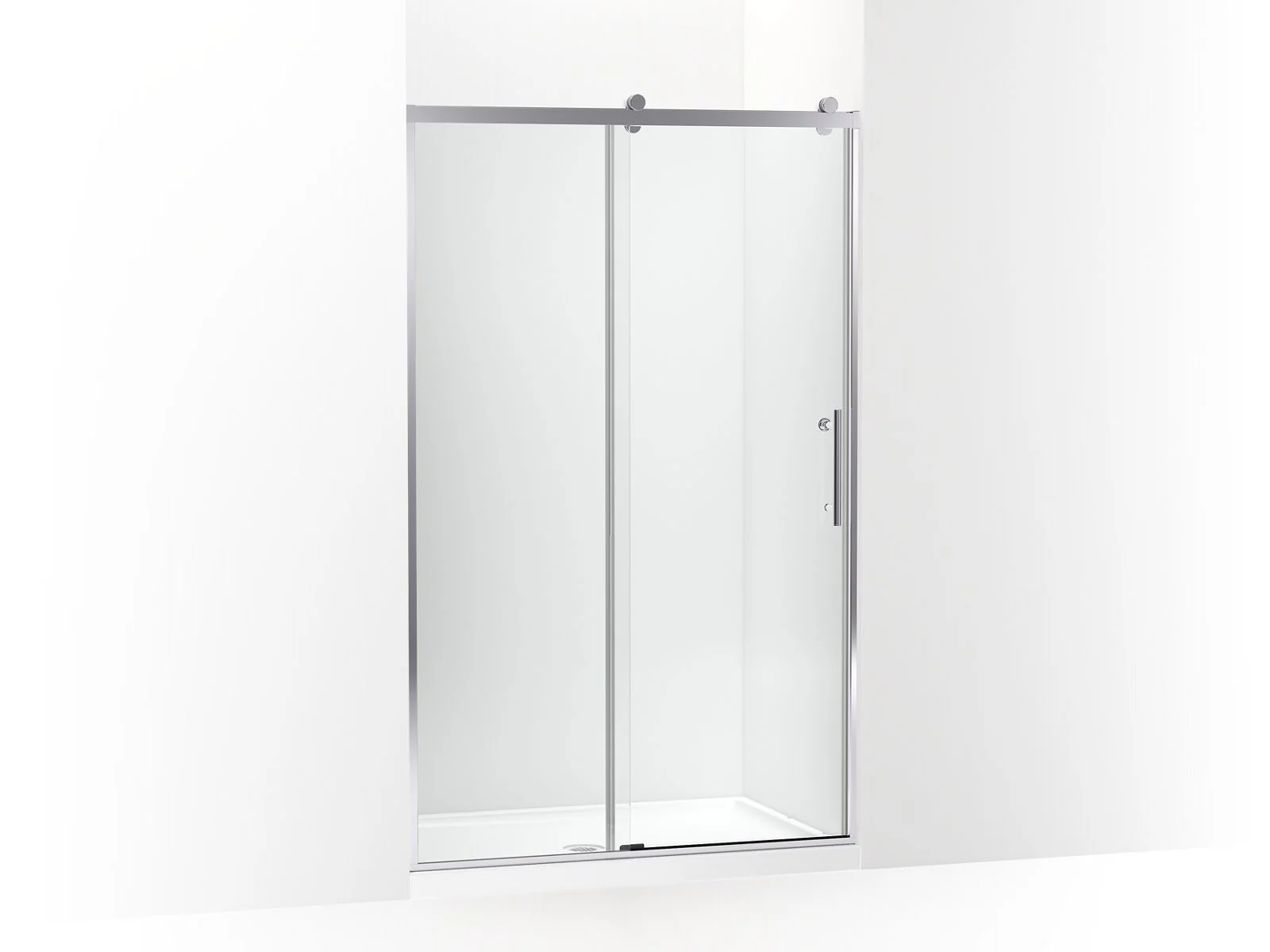 KOHLER K-702254-10L Rely 77" H sliding shower door with 3/8"-thick glass - Image 4