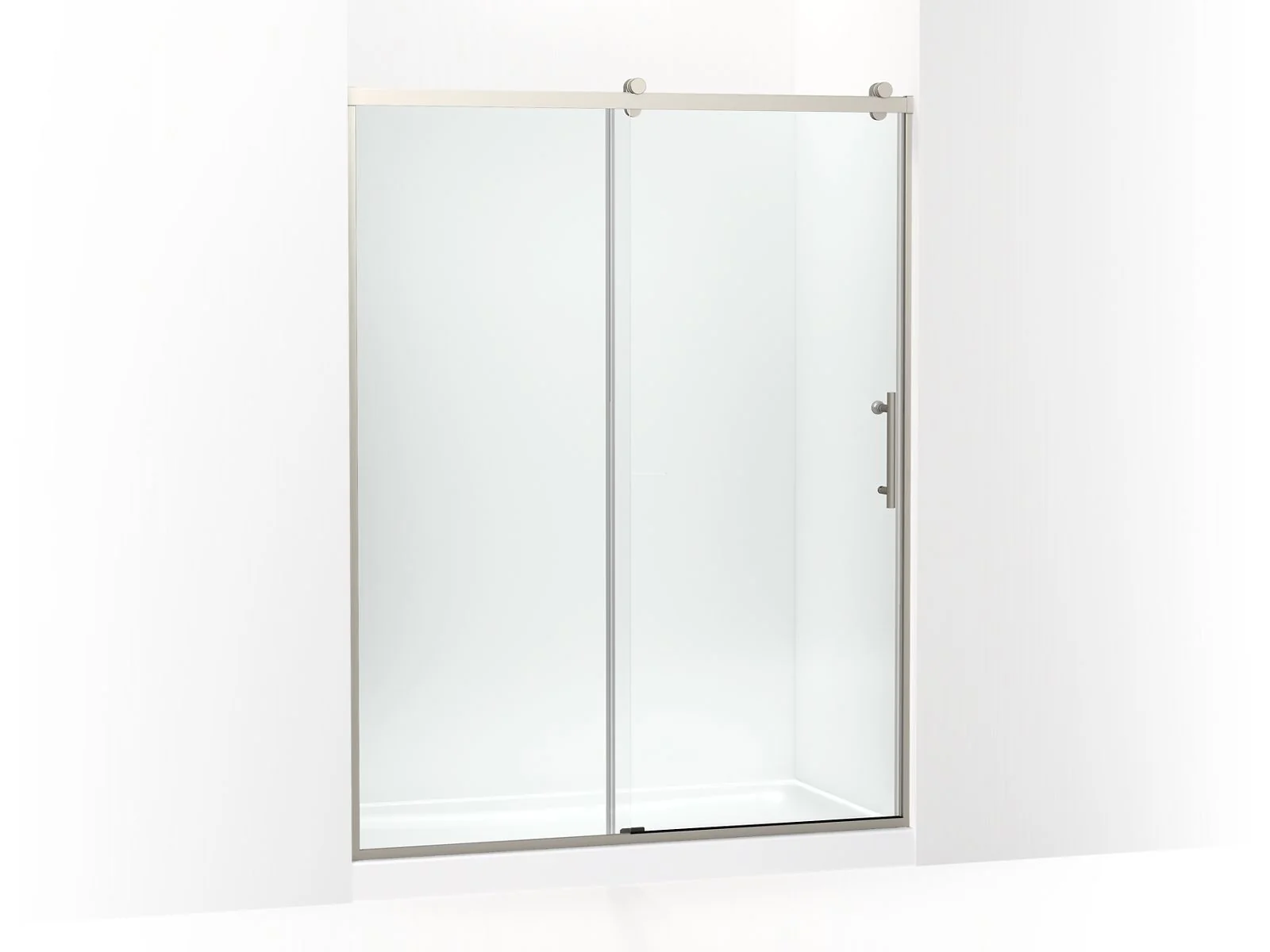 KOHLER K-702256-10L Rely 77" H sliding shower door with 3/8"-thick glass - Image 3