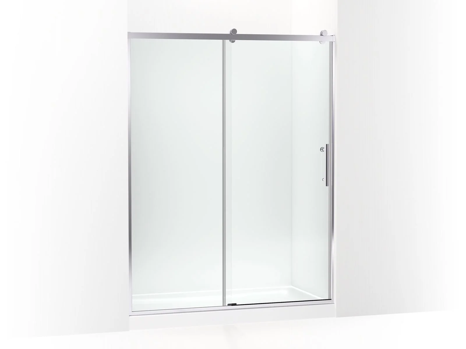 KOHLER K-702256-10L Rely 77" H sliding shower door with 3/8"-thick glass - Image 4
