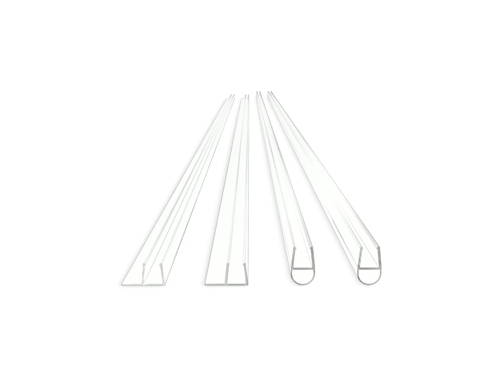 KOHLER K-705140 Sliding bath or shower door seal kit for 3/8"-thick glass