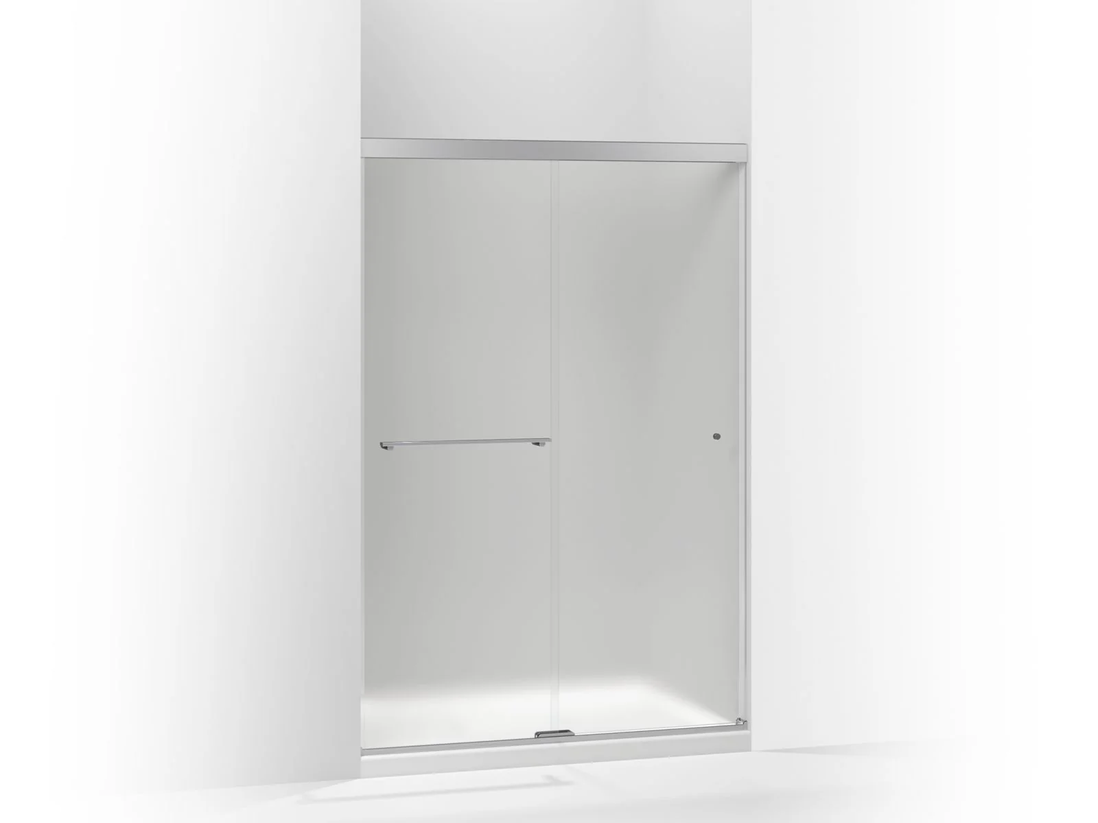 KOHLER K-707100-D3 Revel Sliding shower door, 70" H x 44-5/8 - 47-5/8" W, with 1/4" thick Frosted glass - Image 3